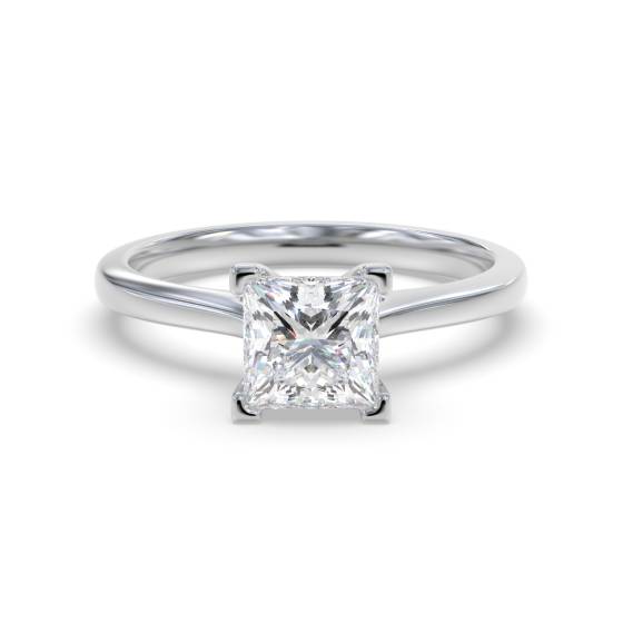 Princess Diamond Engagement Ring