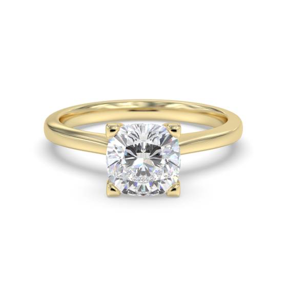 Cushion Diamond Engagement Ring