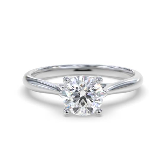 Round Diamond Engagement Ring