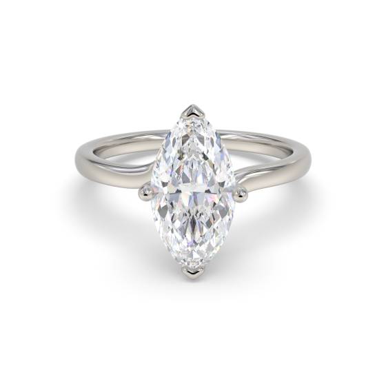 Marquise Diamond Engagement Ring