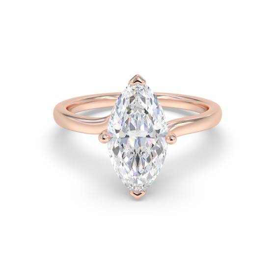 Marquise Diamond Engagement Ring