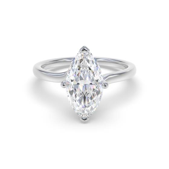Marquise Diamond Engagement Ring
