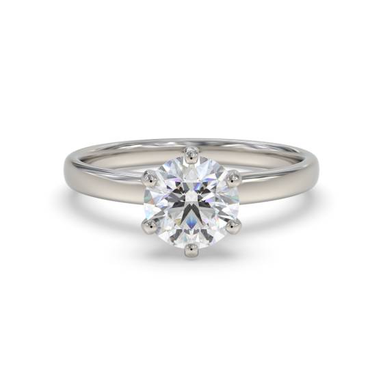 Round Diamond Engagement Ring