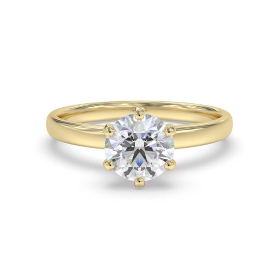 Round Diamond Engagement Ring