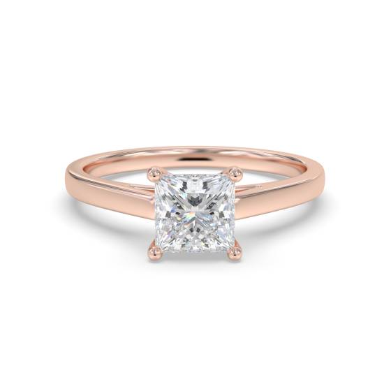 Princess Diamond Engagement Ring