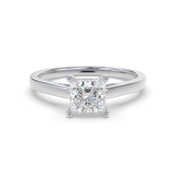 Princess Diamond Engagement Ring