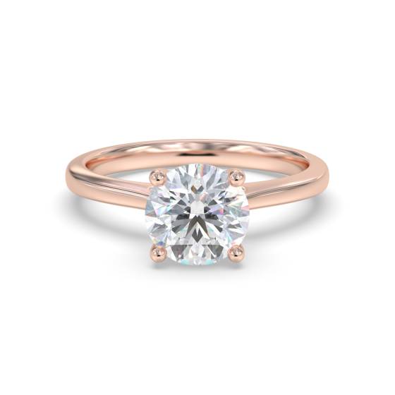 Round Diamond Engagement Ring