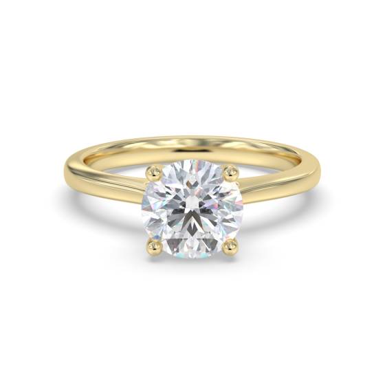 Round Diamond Engagement Ring
