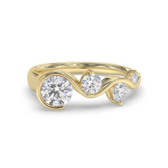 0.80ct Round Diamond Dress Ring