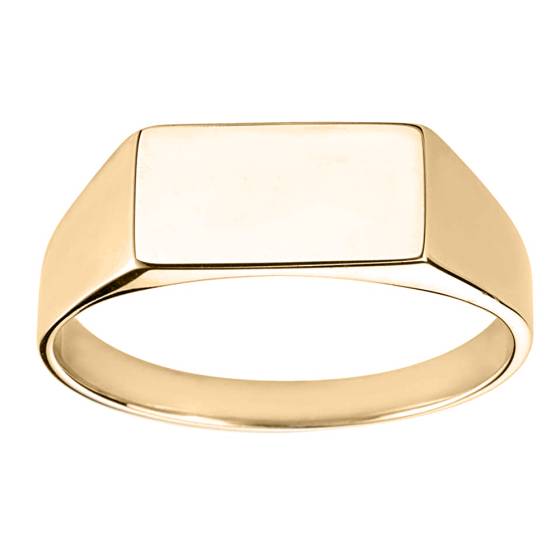 Rectangle Signet Ring