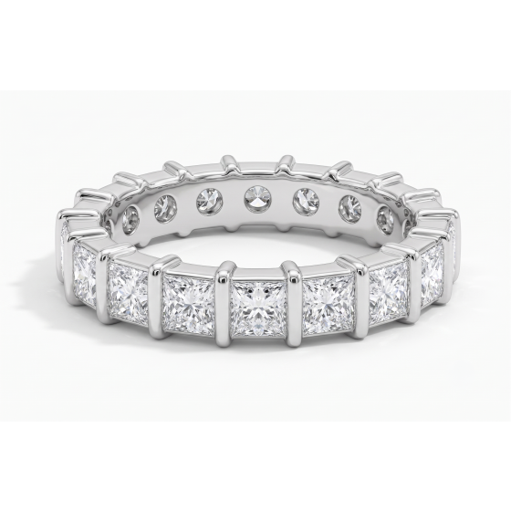 Modern Princess Diamond Full Eternity Ring