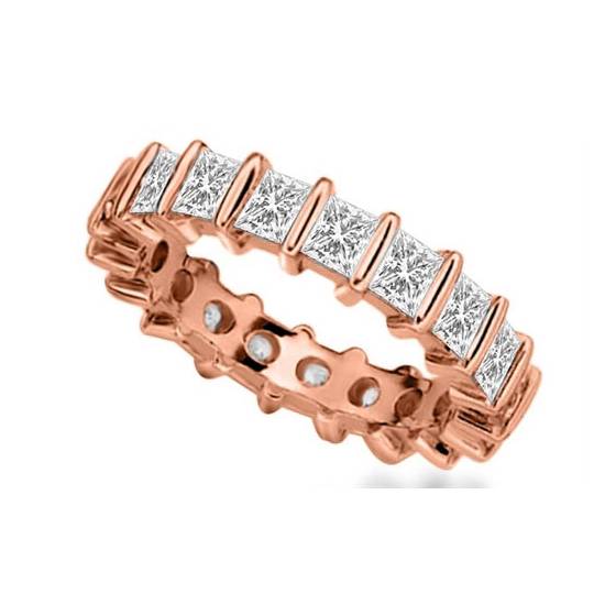 Modern Princess Diamond Full Eternity Ring