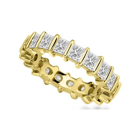 Modern Princess Diamond Full Eternity Ring