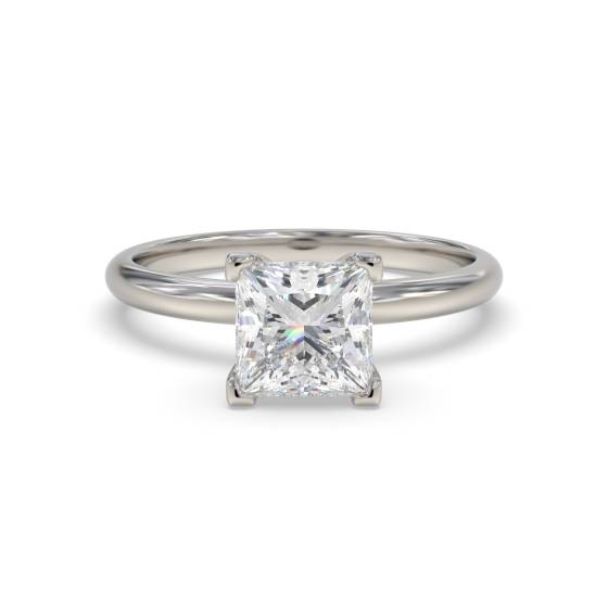 Princess Diamond Engagement Ring