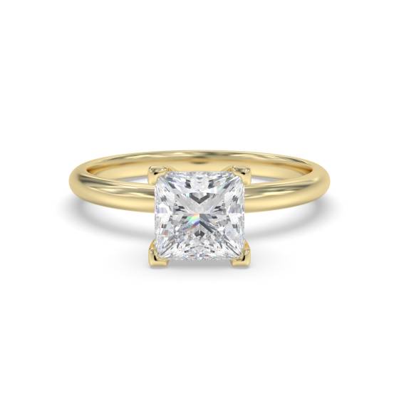 Princess Diamond Engagement Ring