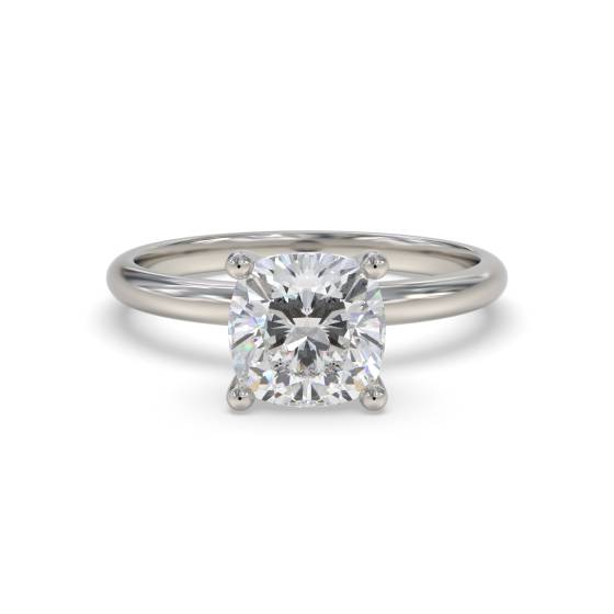 Cushion Diamond Engagement Ring