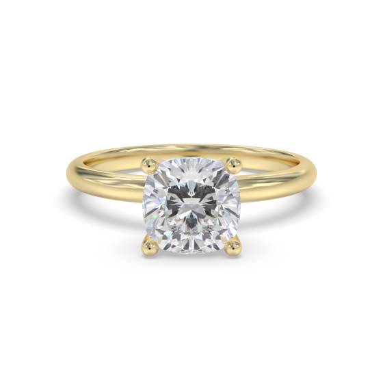 Cushion Diamond Engagement Ring