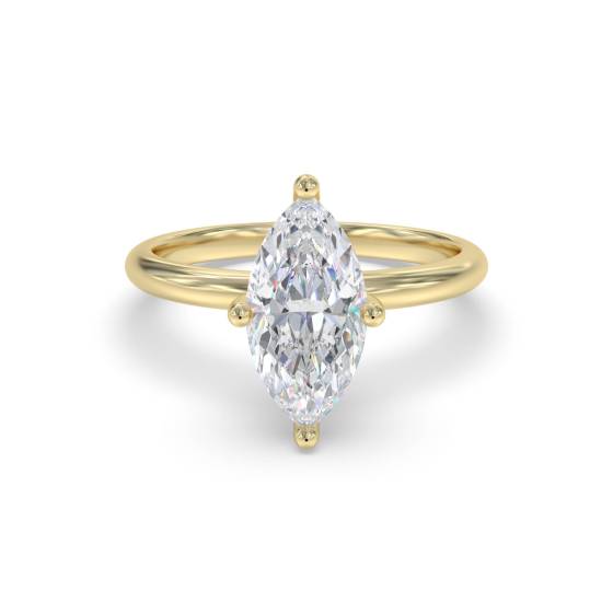 Marquise Diamond Engagement Ring
