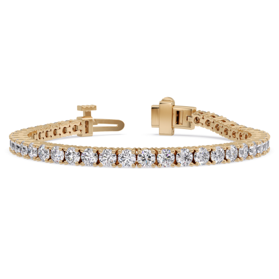 Round Diamond Lab Grown Bracelet