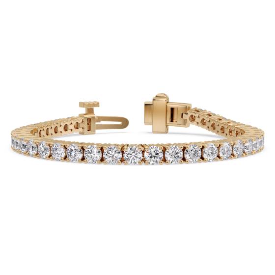 Round Diamond Lab Grown Bracelet