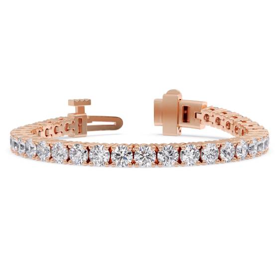 Round Diamond Lab Grown Bracelet