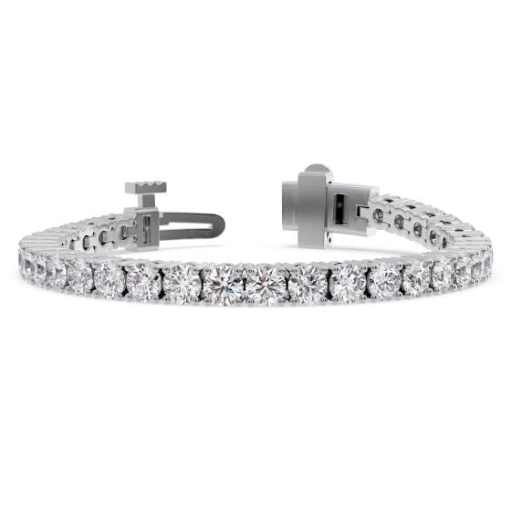 Round Diamond Lab Grown Bracelet
