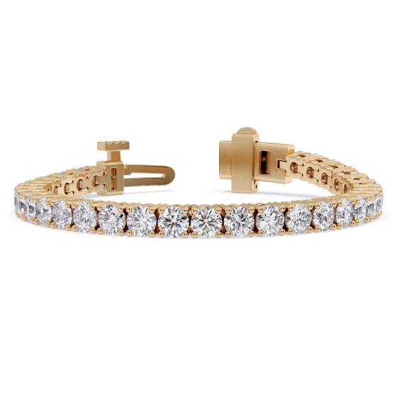 Round Diamond Lab Grown Bracelet