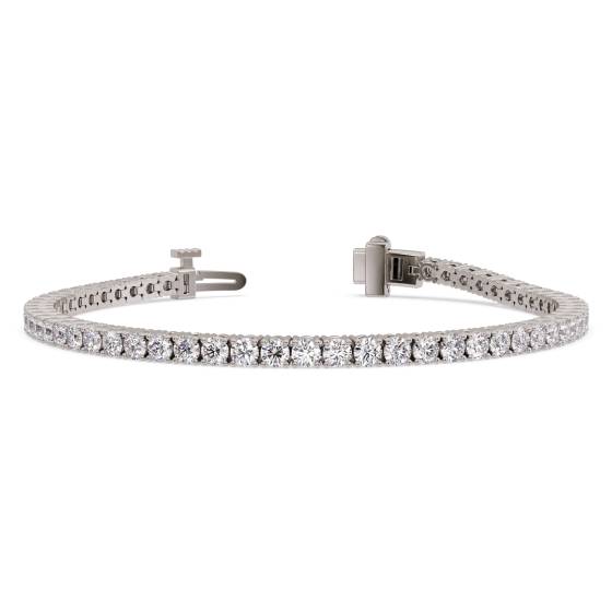 Round Diamond Lab Grown Bracelet