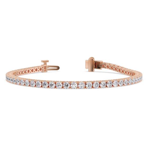 Round Diamond Lab Grown Bracelet