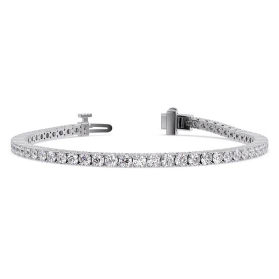 Round Diamond Lab Grown Bracelet