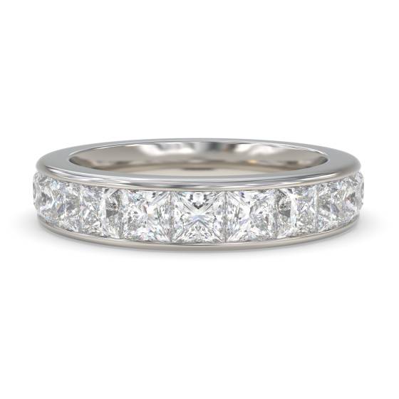 4.00ct Princess Diamond Full Eternity Ring