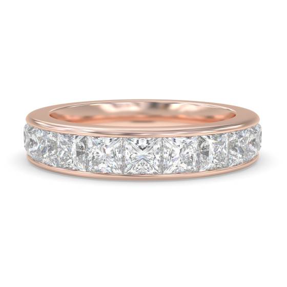 4.00ct Princess Diamond Full Eternity Ring