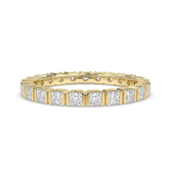 1.00ct Elegant Princess Diamond Full Eternity Ring