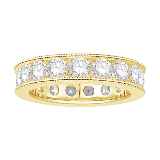 3.40ct Round Diamond Eternity Ring