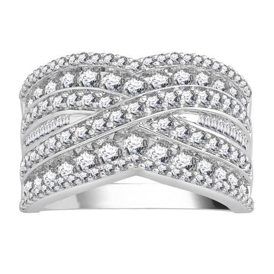 13mm Designer Cocktail Dress Ring