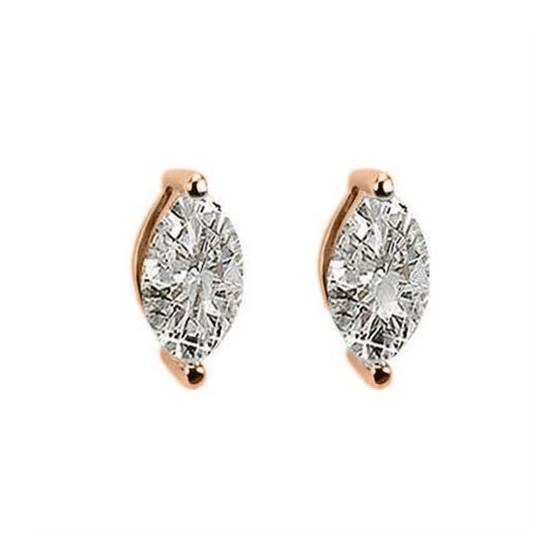 Classic Marquise Diamond Stud Earrings