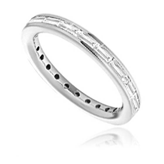 Unique Baguette Diamond Eternity Ring