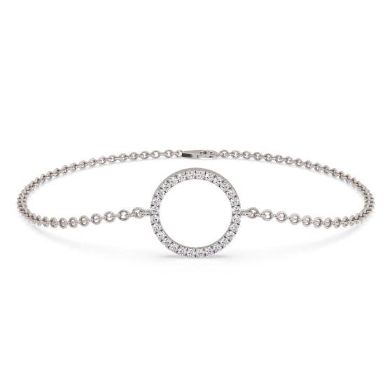 Classic Round Diamond Designer Bracelet