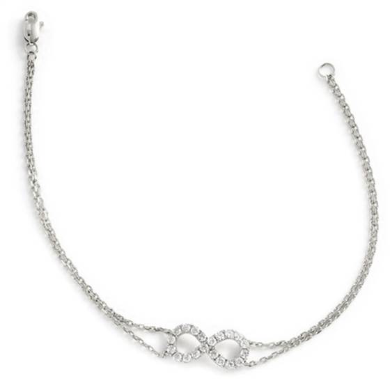 0.50ct Classic Round Diamond Chain Bracelet