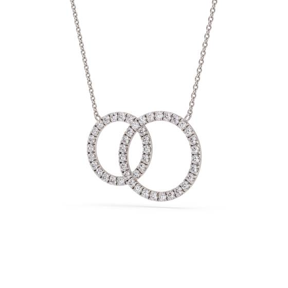 Circle Of Life Round Diamond Designer Necklace