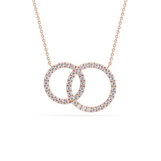 Circle Of Life Round Diamond Designer Necklace