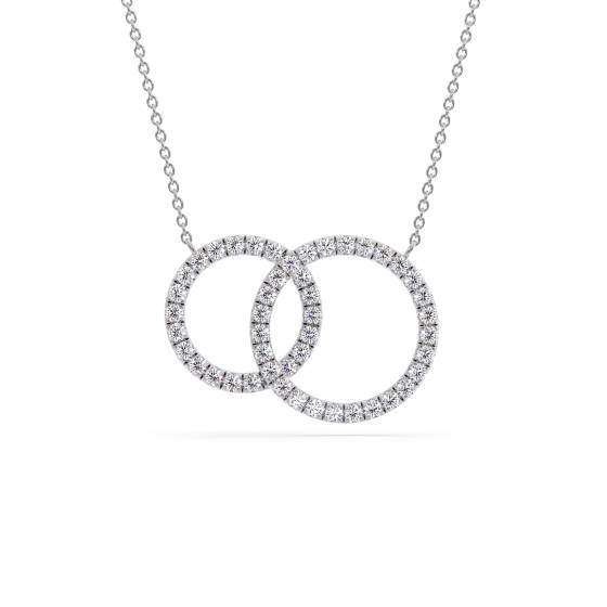 Circle Of Life Round Diamond Designer Necklace