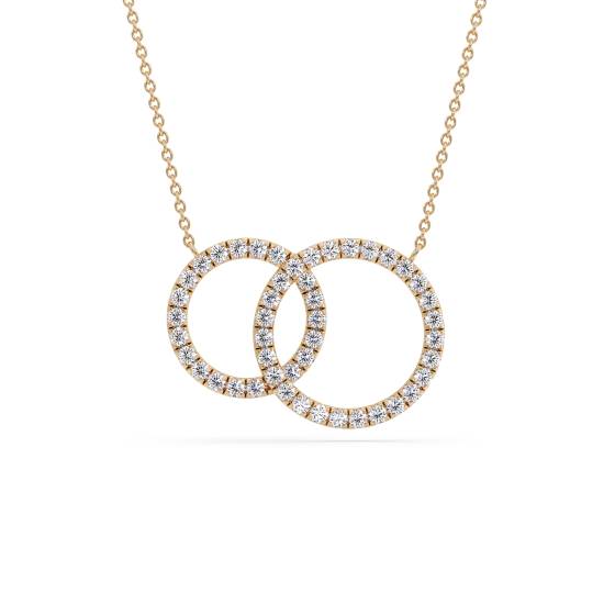 Circle Of Life Round Diamond Designer Necklace