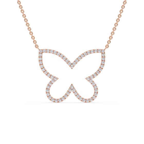 Round Diamond Designer Necklace