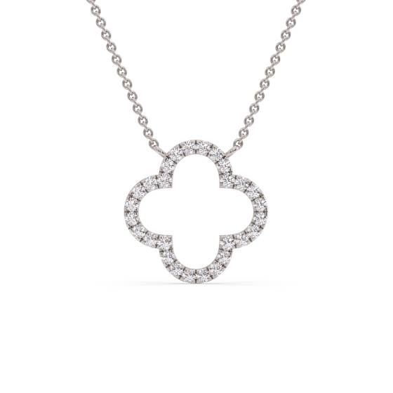 Round Diamond Designer Necklace