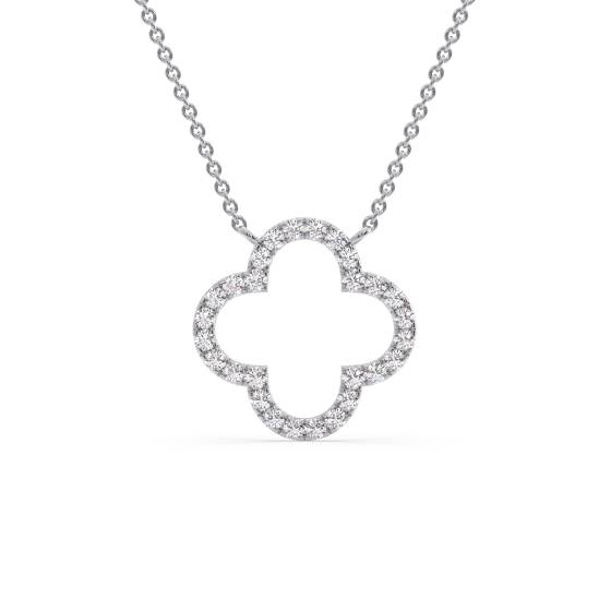 Round Diamond Designer Necklace