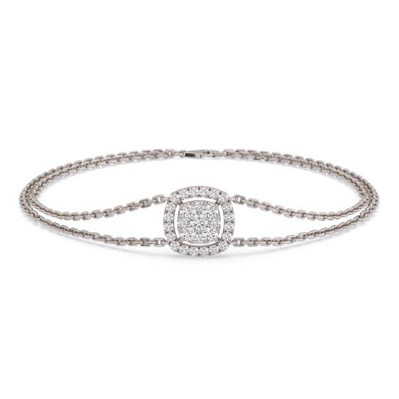 Classic Round Diamond Designer Bracelet