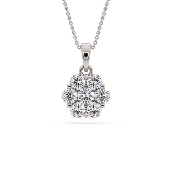 0.25ct Classic Round Diamond Designer Pendant
