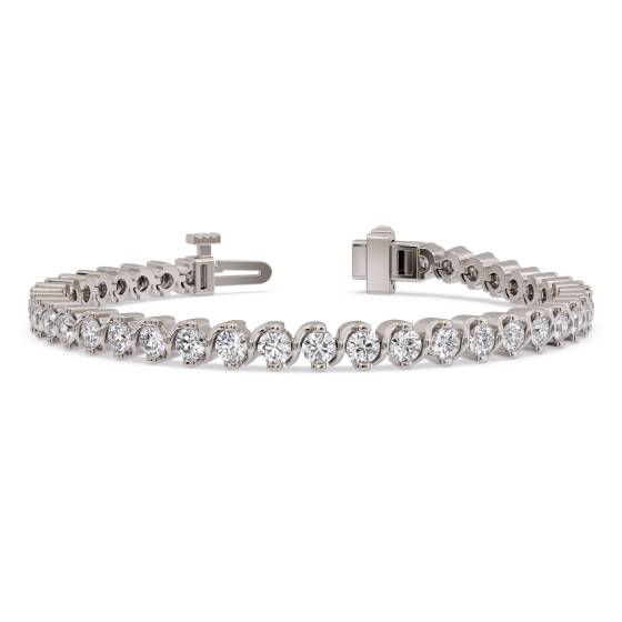 Classic Round Diamond Designer Bracelet