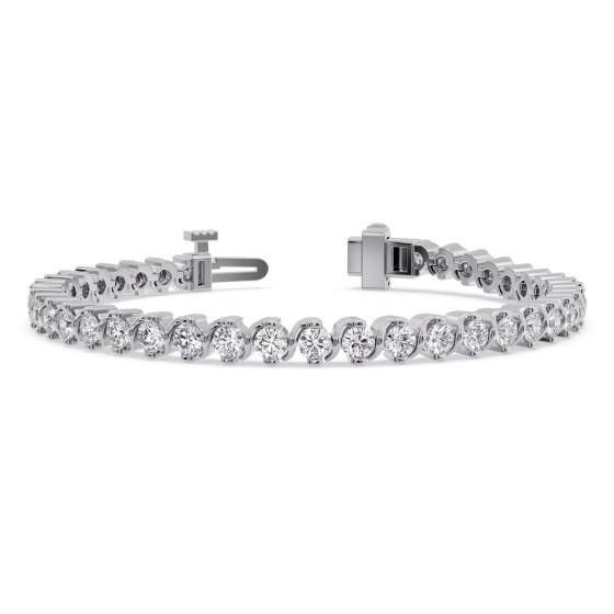 Classic Round Diamond Designer Bracelet